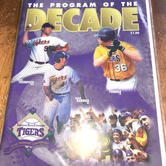 LSU COLLECTORS ITEM 1998 Official Gameday Program - Picture 1 of 6